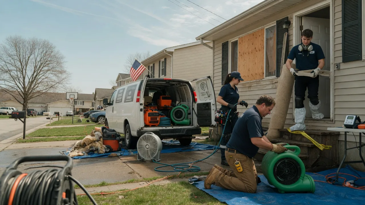 Water Damage Restoration in Cory, IN near me